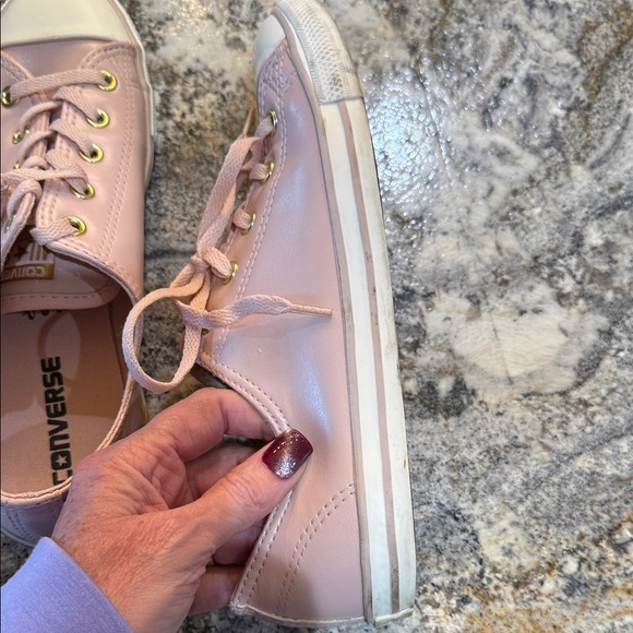 Converse Women's Light Pink Sneakers - Picture 5 of 6